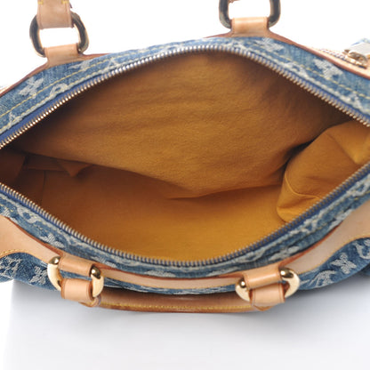 Louis Vuitton Monogram Denim Neo Speedy Blue 5 of 15