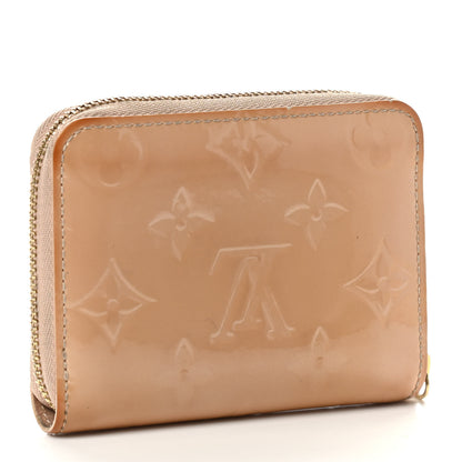 Louis Vuitton Vernis Zippy Coin Purse Wallet Noisette 3 of 10