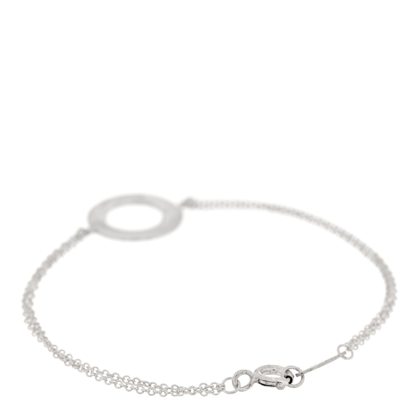 Sterling Silver 1837 Circle Chain Bracelet