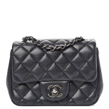 Chanel Caviar Quilted Mini Square Flap Black 1 of 10