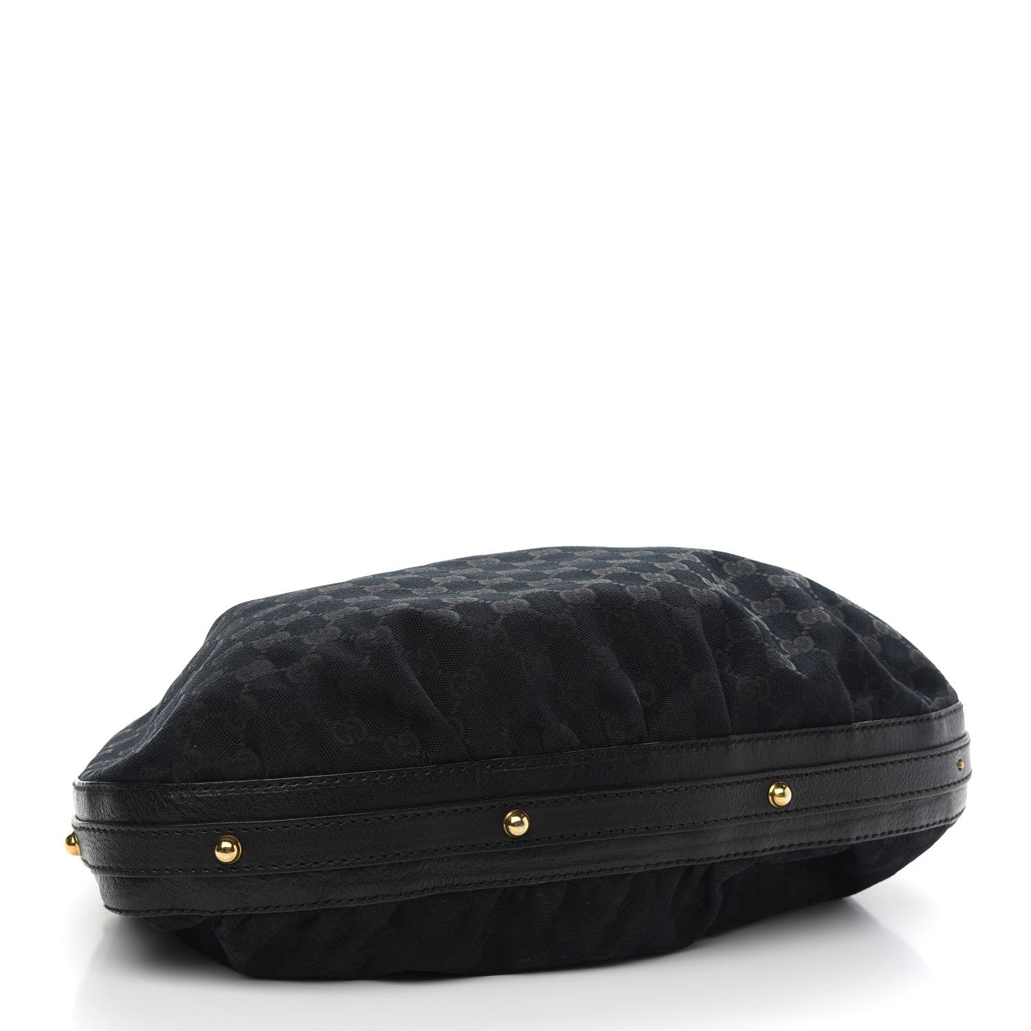 Gucci Monogram Medium Interlocking Hobo Black 3 of 11