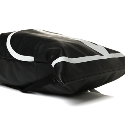Valentino Garavani Nappa VLogo Drawstring Backpack Black 4 of 8