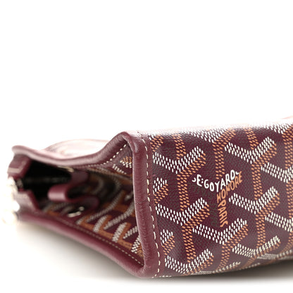 Goyard Goyardine Jouvence GM Toiletry Pouch Burgundy 7 of 8