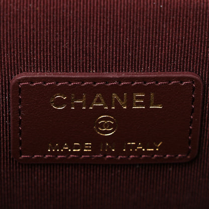 Chanel Caviar Quilted Mini Vanity Case With Chain Black 6 of 11