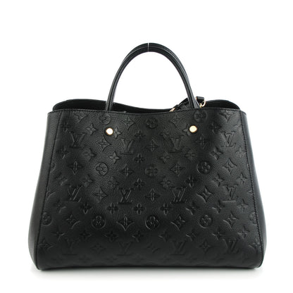 Louis Vuitton Empreinte Montaigne GM Black 1 of 8