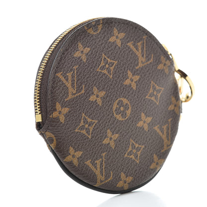 Louis Vuitton Mini Monogram Trio Pouch Round Coin Purse 3 of 8