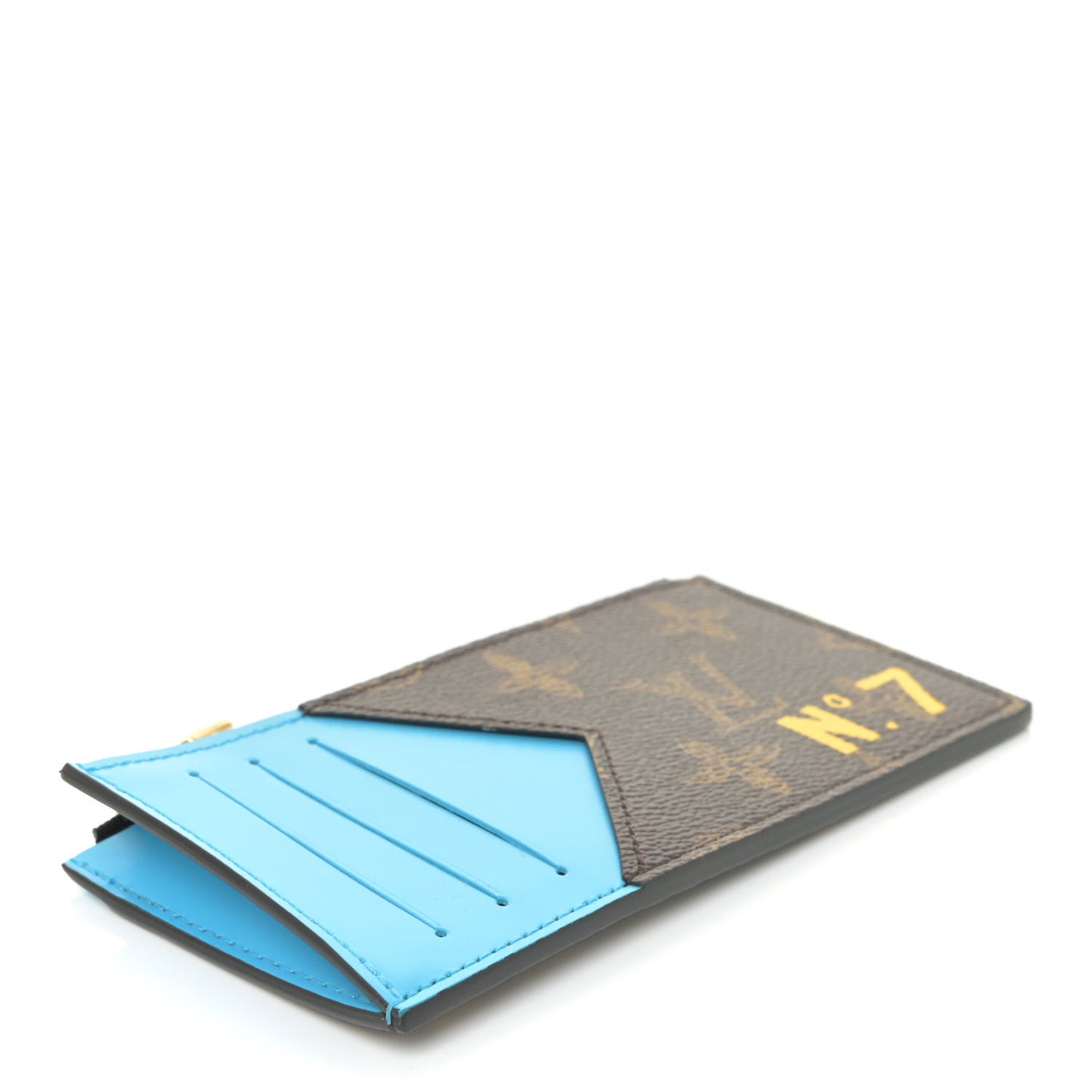 Monogram Vintage Calfskin Trunk L'œil Coin Card Holder