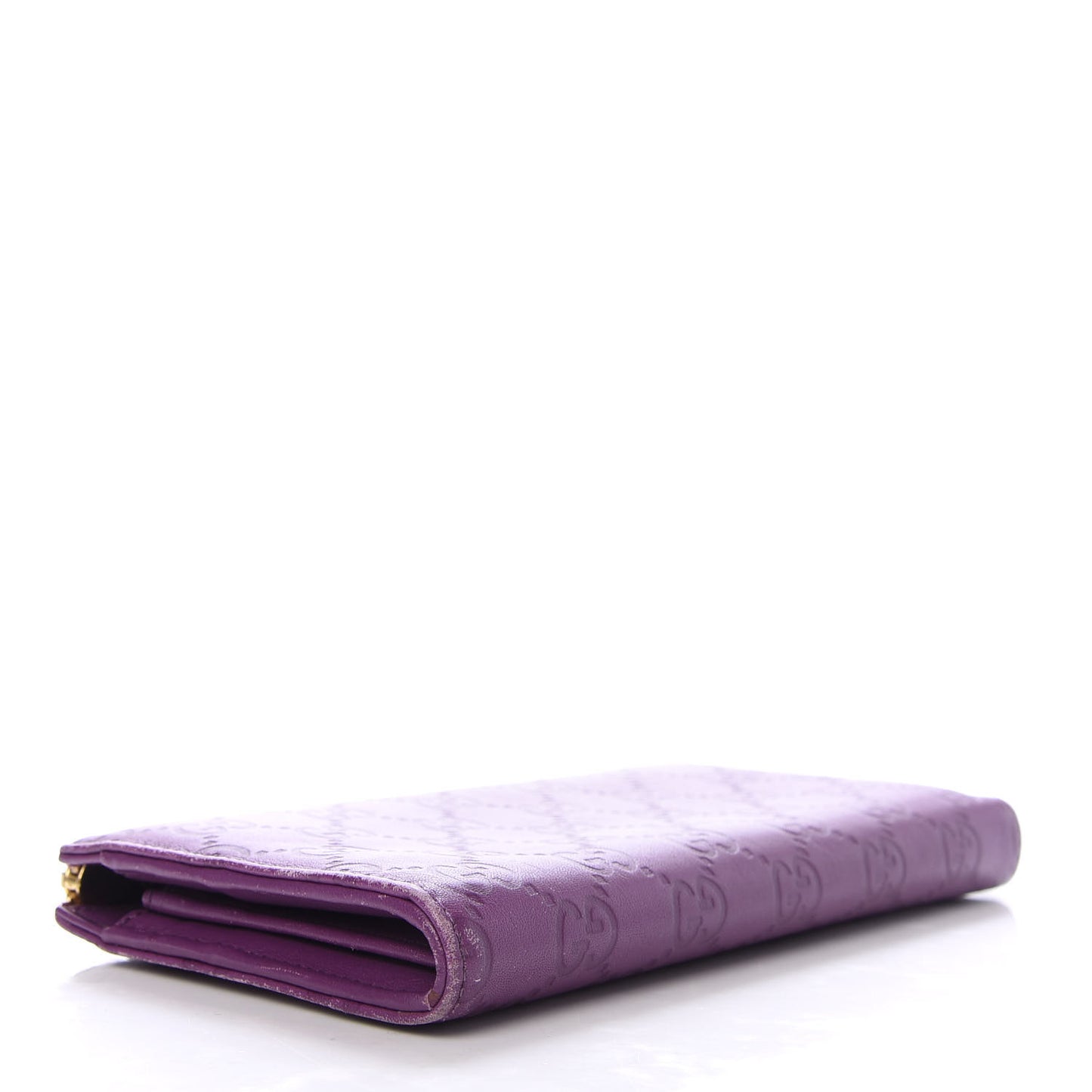 Guccissima Donna Long Wallet Purple