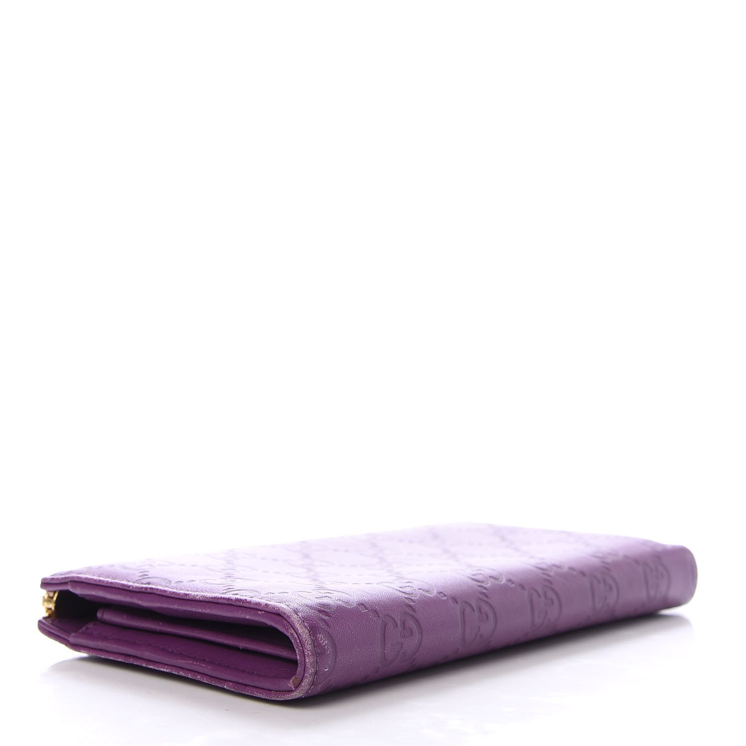 Gucci Guccissima Donna Long Wallet Purple 4 of 8