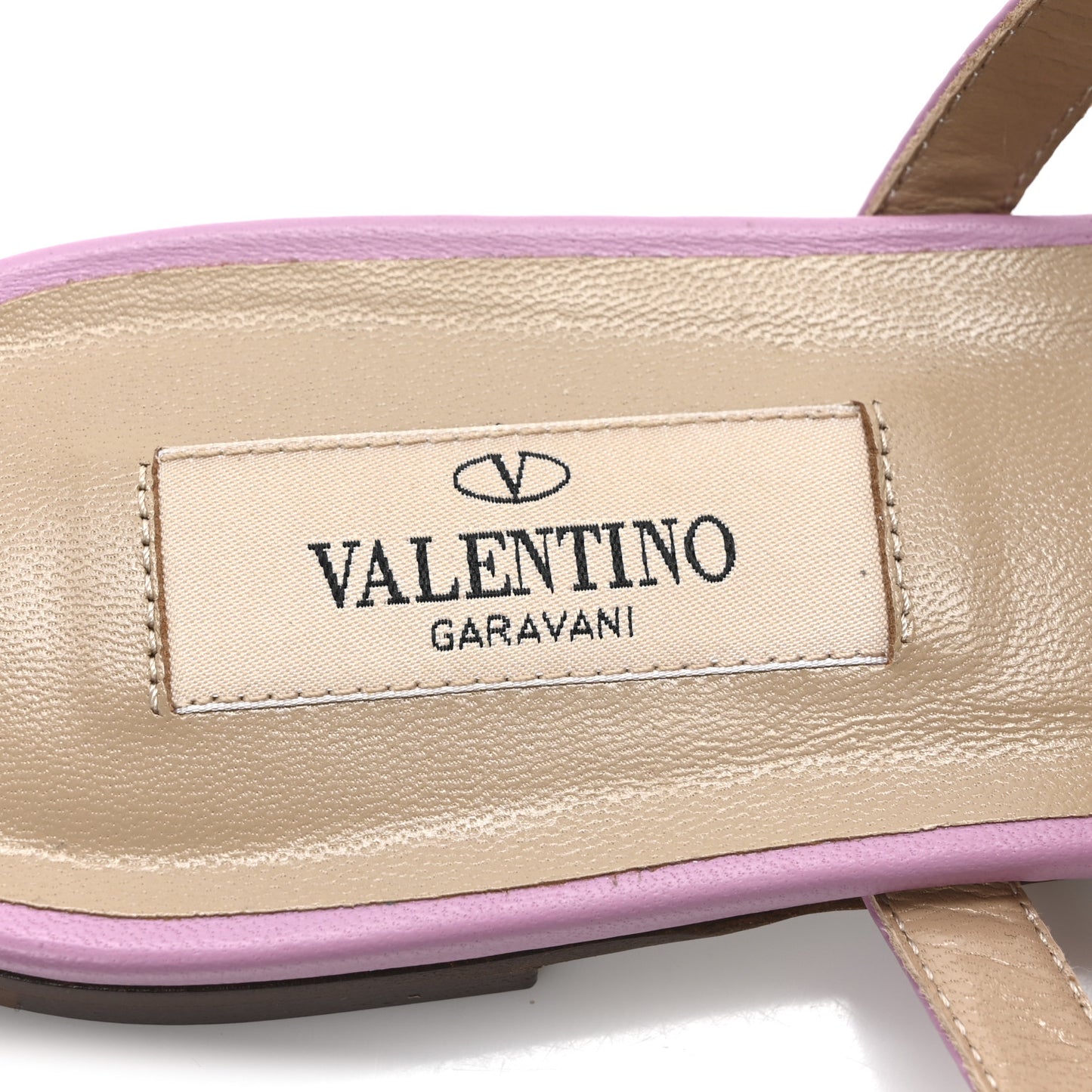 Nappa Rockstud Caged Flat Slide Sandals 36 Giacinto