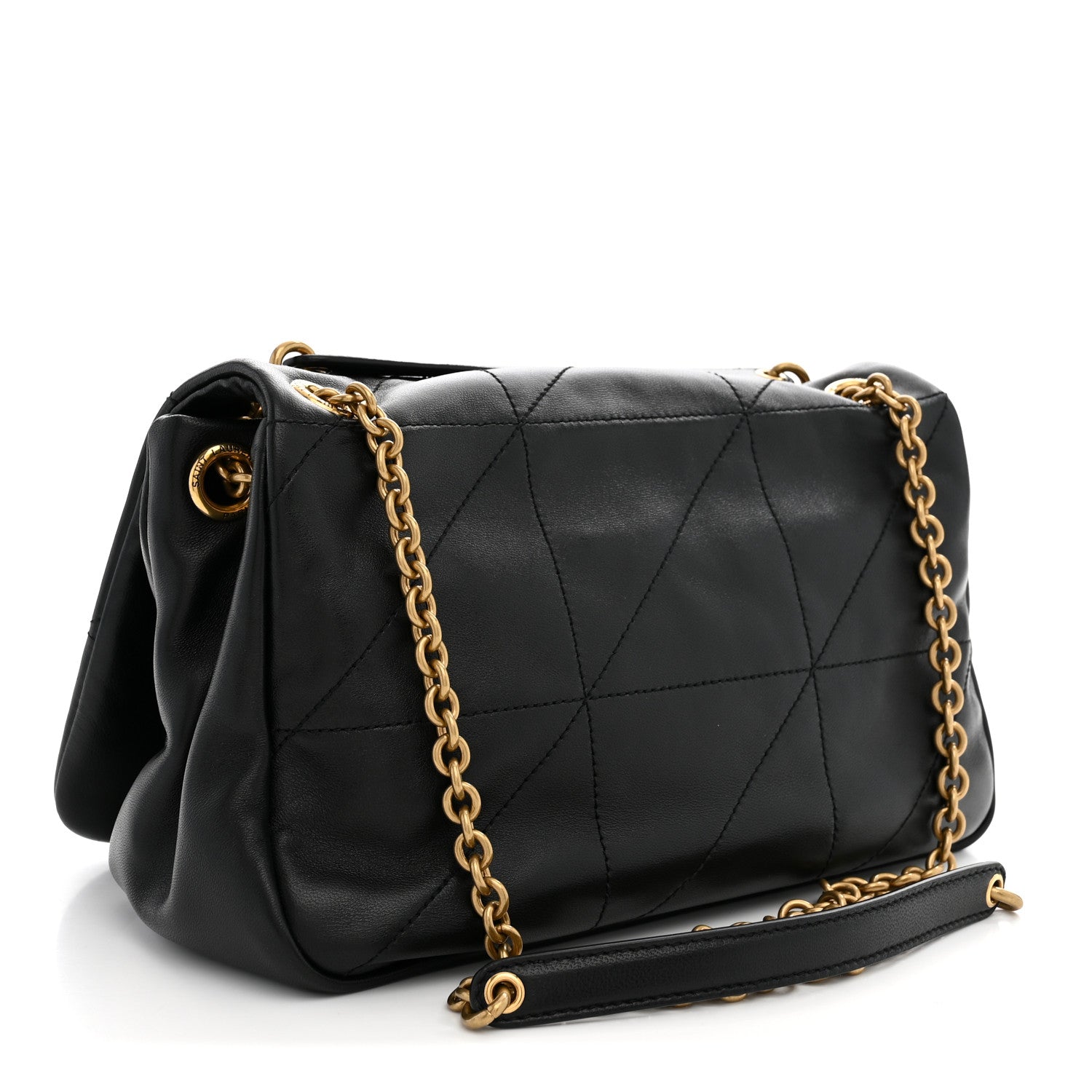Saint Laurent Lambskin Matelasse Monogram Small Jamie 4.3 Black 3 of 11