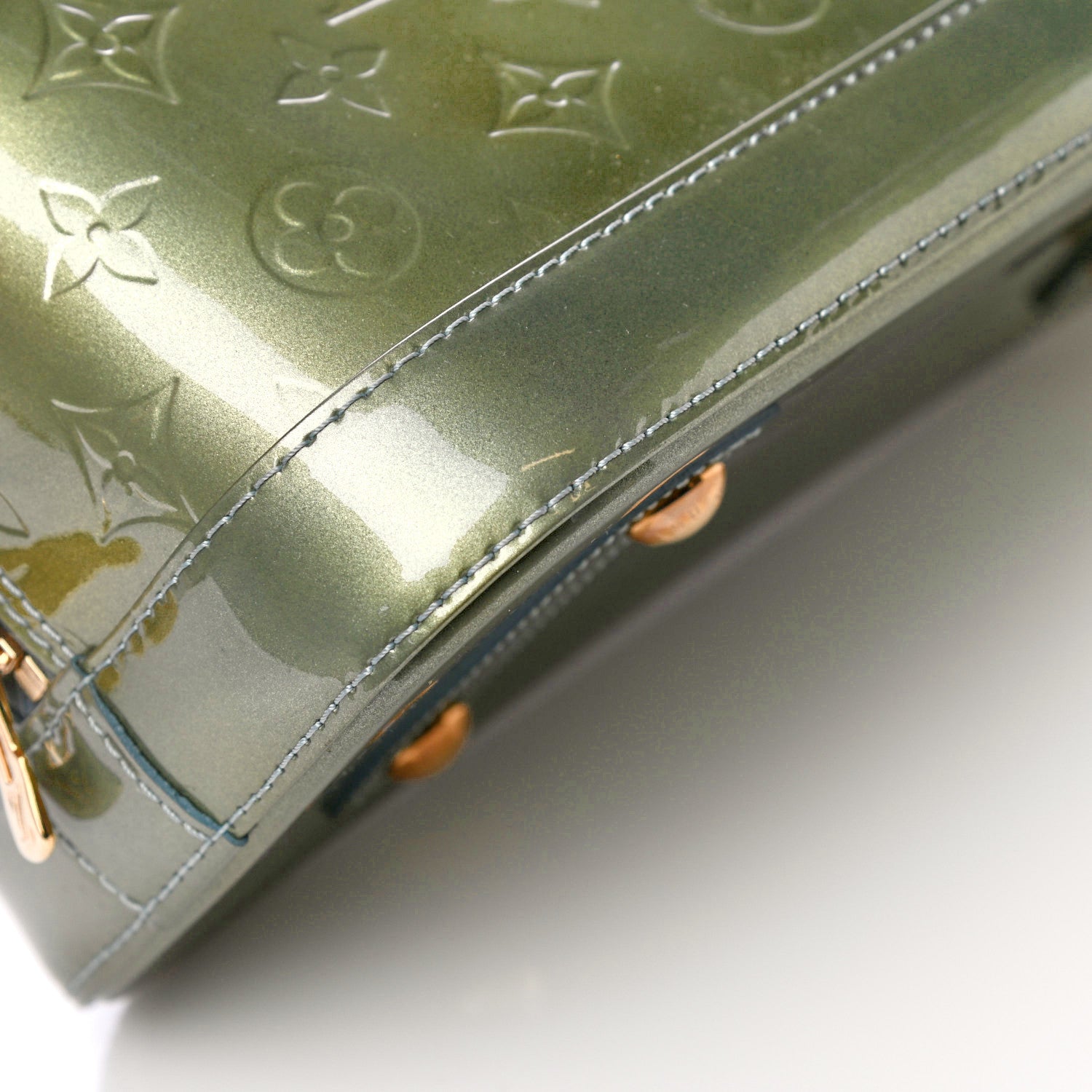 Louis Vuitton Vernis Alma PM Givre 9 of 9