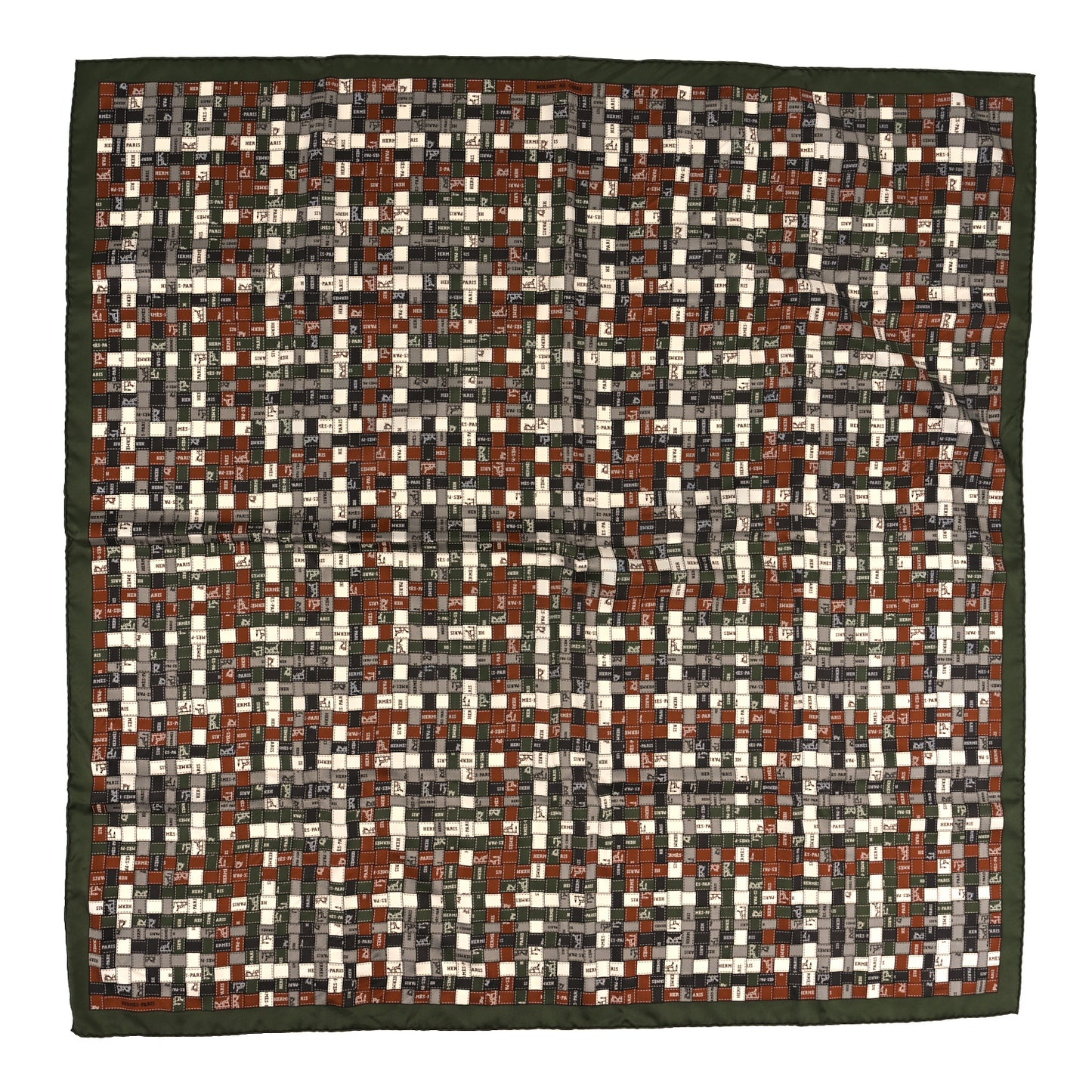 Silk Bolduc Au Carre Scarf 90