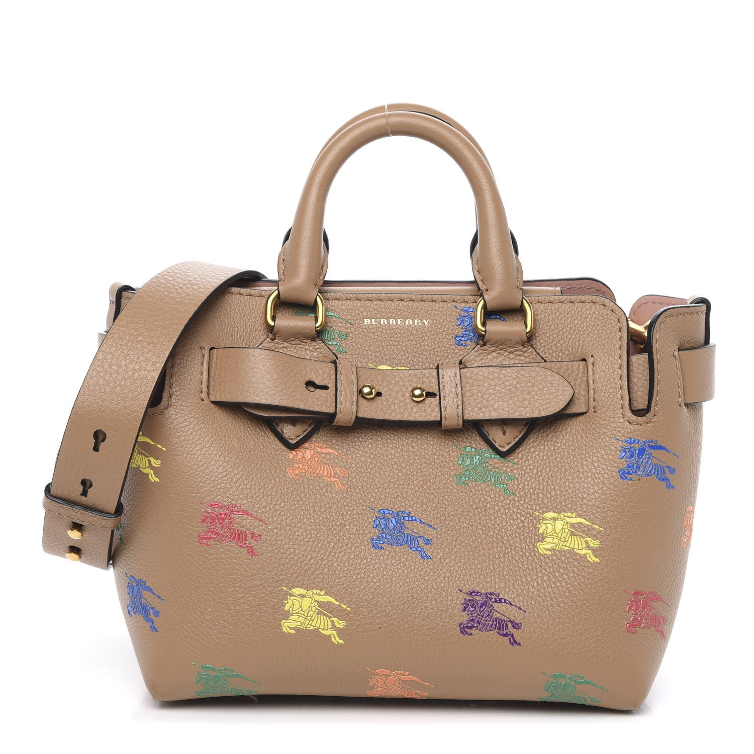 Burberry Grained Calfskin EKD Baby Belt Bag Light Camel 1 of 13