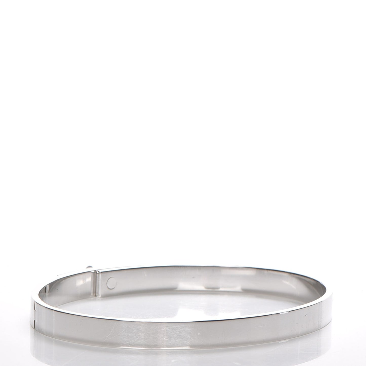 18K White Gold Diamond PM Kelly Bracelet LG