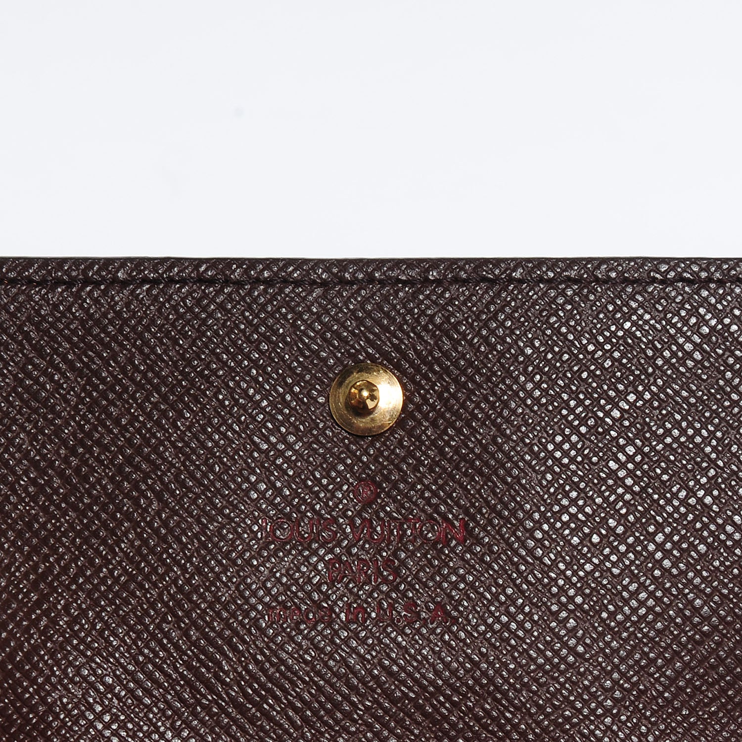 Louis Vuitton Damier Ebene Elise Wallet 5 of 7