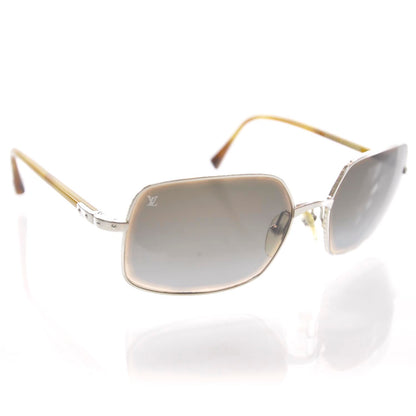Louis Vuitton Aviator Sunglasses Silver 1 of 8
