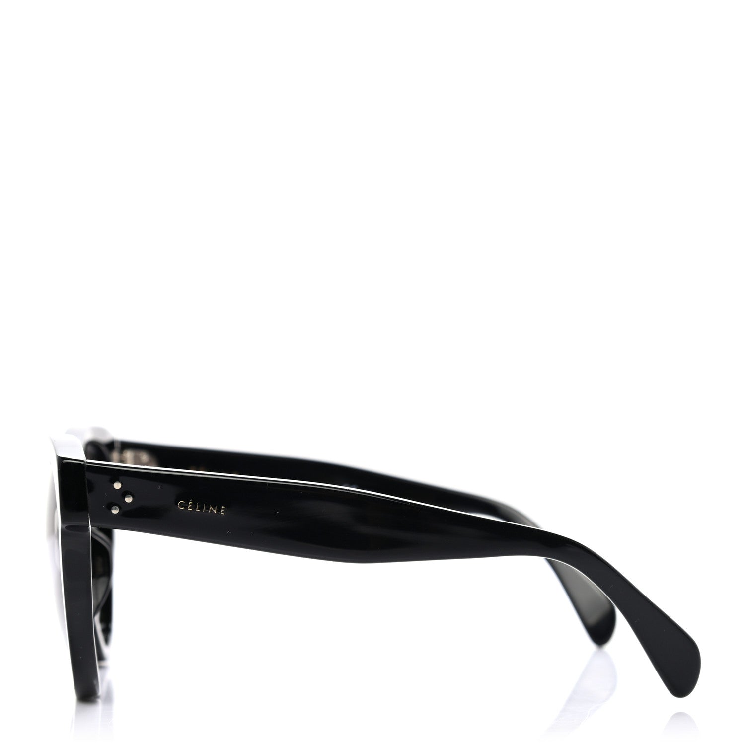 Celine Acetate New Audrey Sunglasses CL 41386/F/S Black 3 of 6