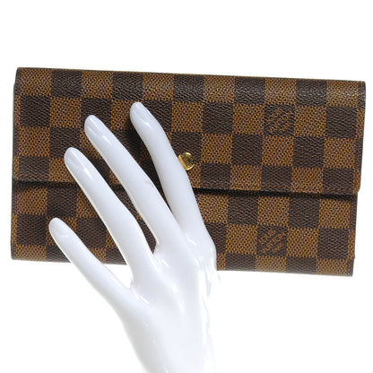 Louis Vuitton Damier Ebene Porte Tresor International Wallet 2 of 7