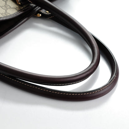 Gucci GG Plus Monogram Joy Vertical Tote Dark Brown 8 of 13