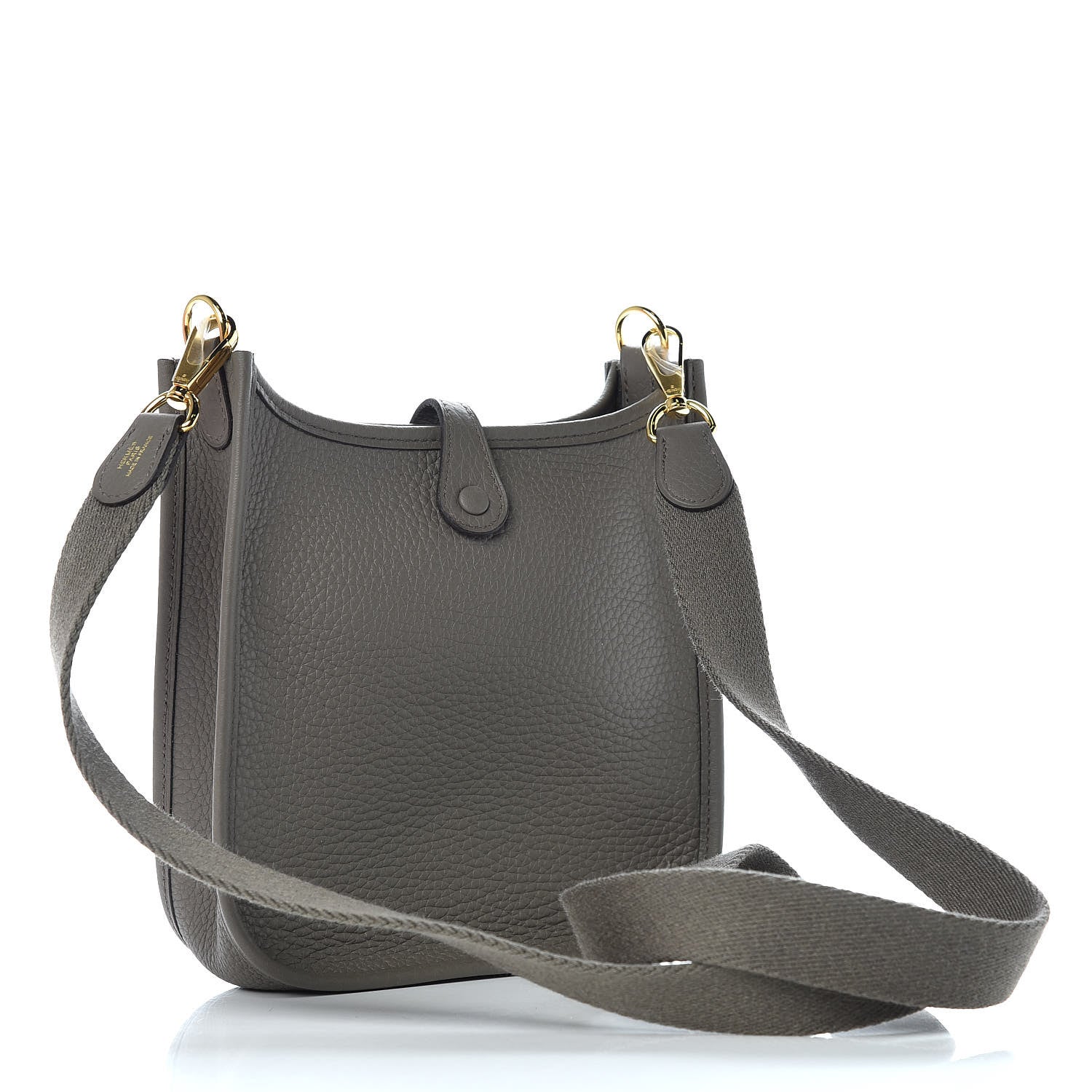 Hermes Taurillon Clemence Evelyne TPM Etain 3 of 10
