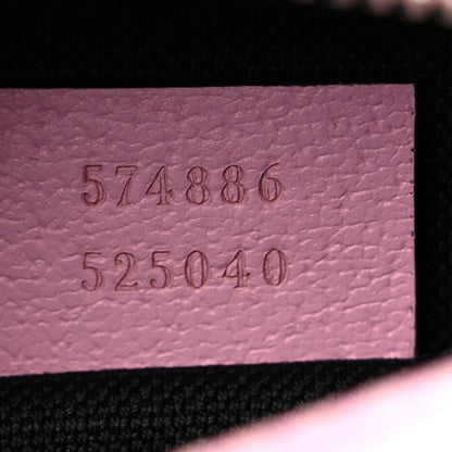 Gucci GG Supreme Monogram Psychedelic Shoulder Bag Black Multicolor Sugar Pink 7 of 9