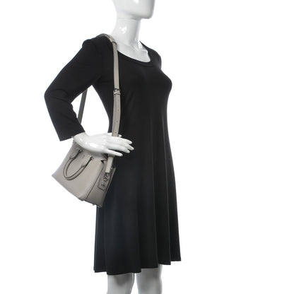 MCM Grained Calfskin Small Ella Boston Dove 2 of 6