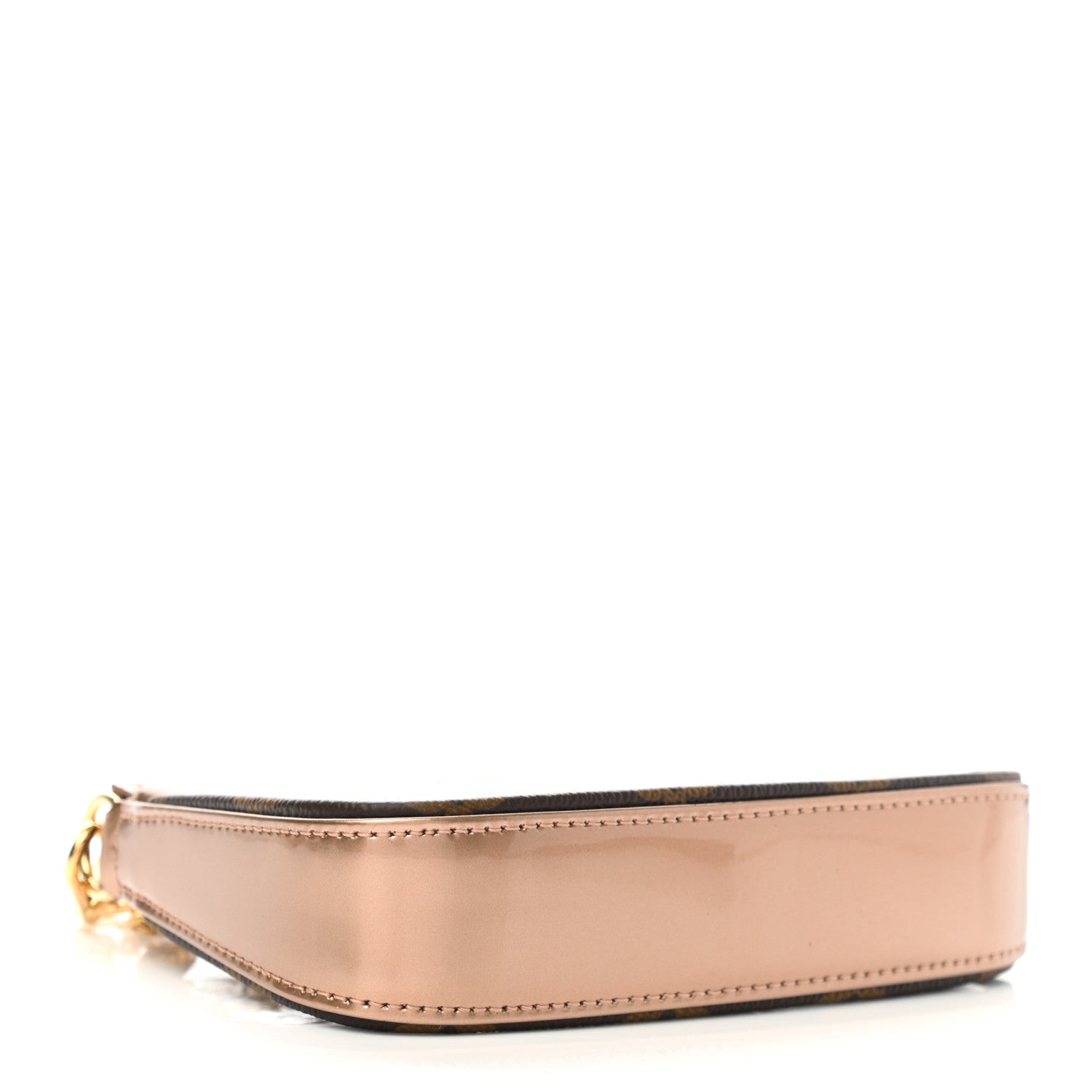 Louis Vuitton Metallic Vernis Mini Pochette Accessories Rose Gold 4 of 6