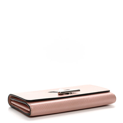 Louis Vuitton Epi Twist Wallet Rose Ballerine 4 of 9