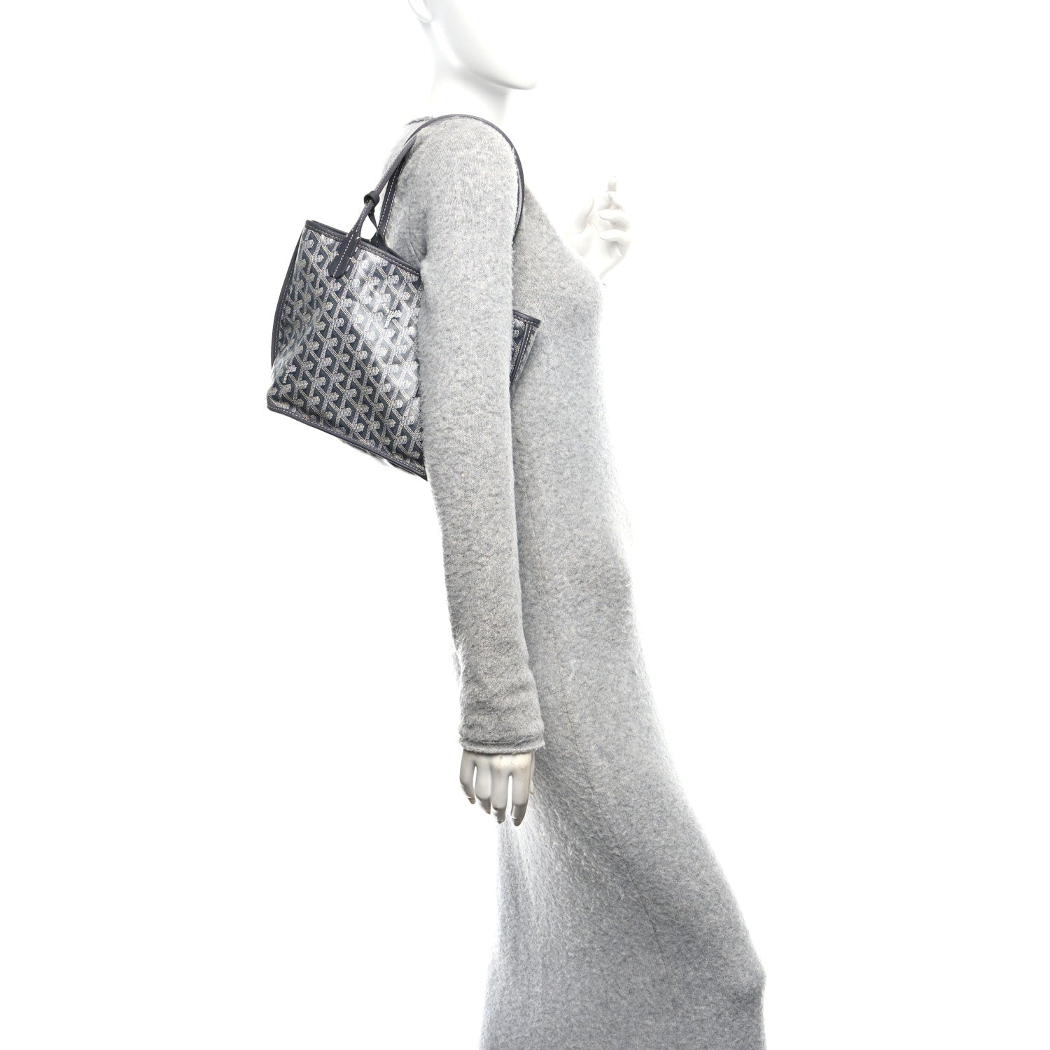 Goyard Goyardine Reversible Mini Anjou Grey 2 of 18