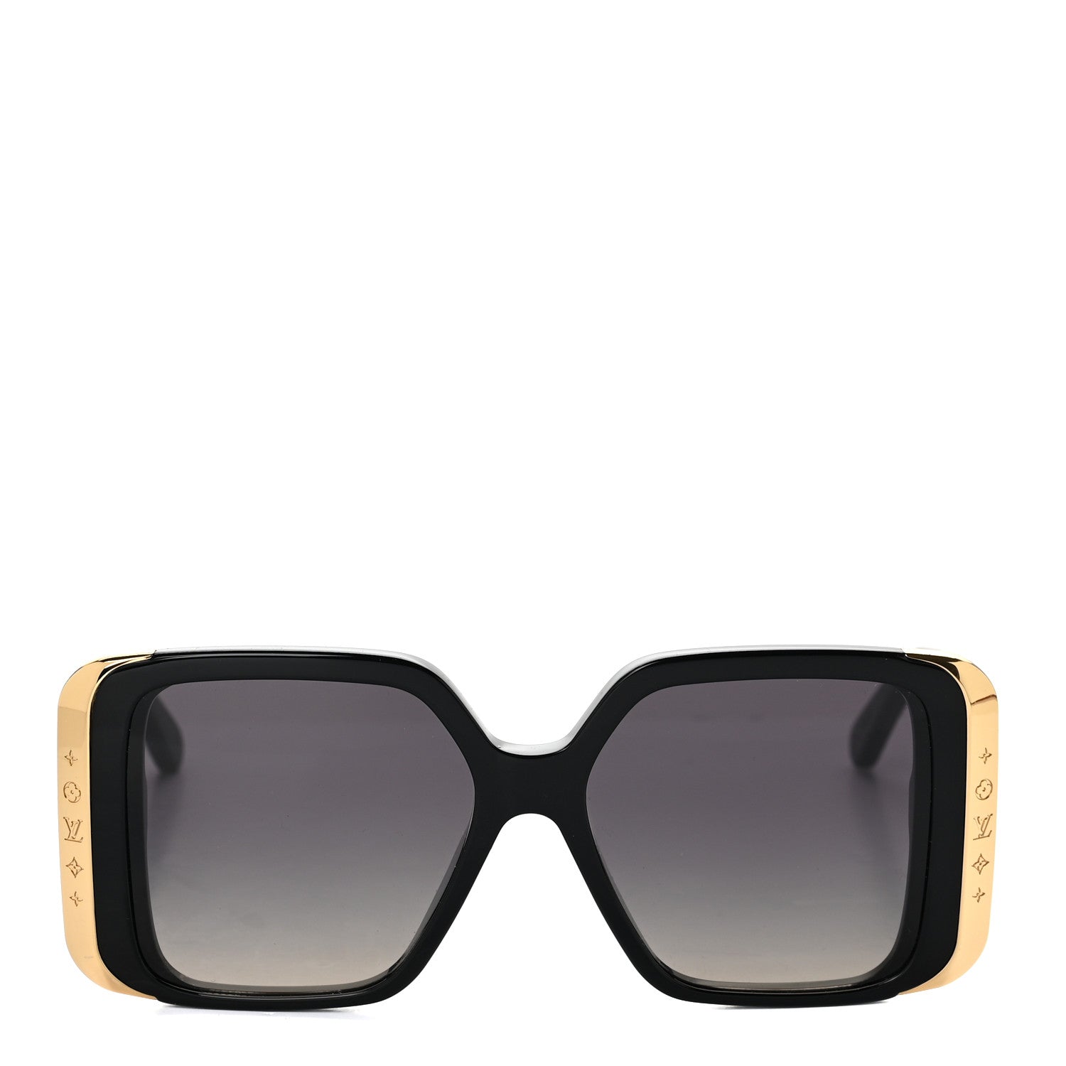 Louis Vuitton Acetate LV Moon Square Sunglasses Z1664W Black 2 of 9