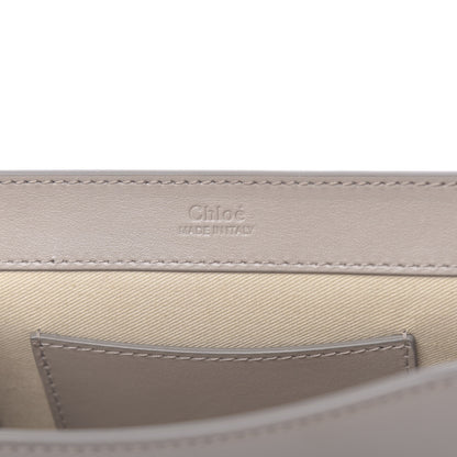 Chloe Calfskin Suede C Clutch With Chain Motty Grey 6 of 11