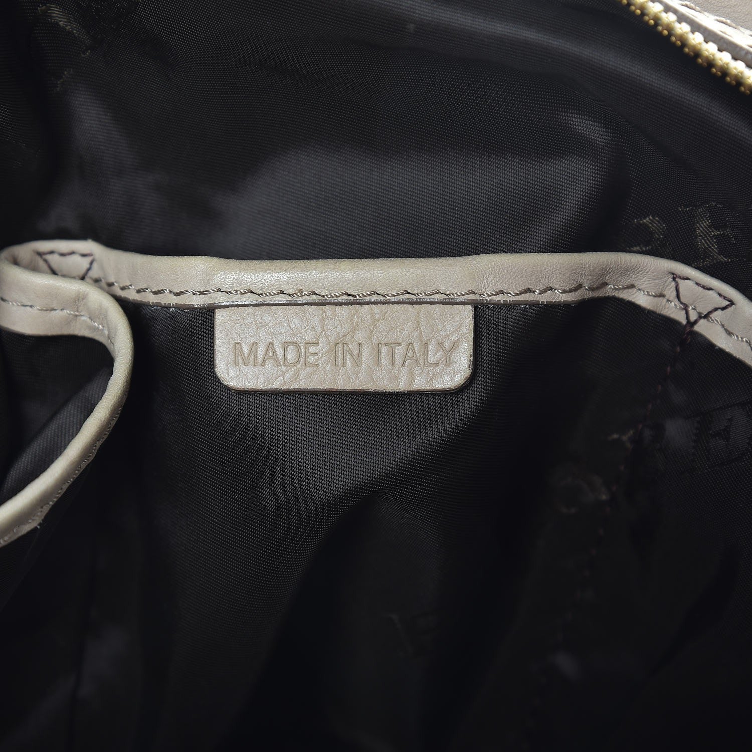 Burberry Calfskin Heart Studded Satchel Beige 7 of 16