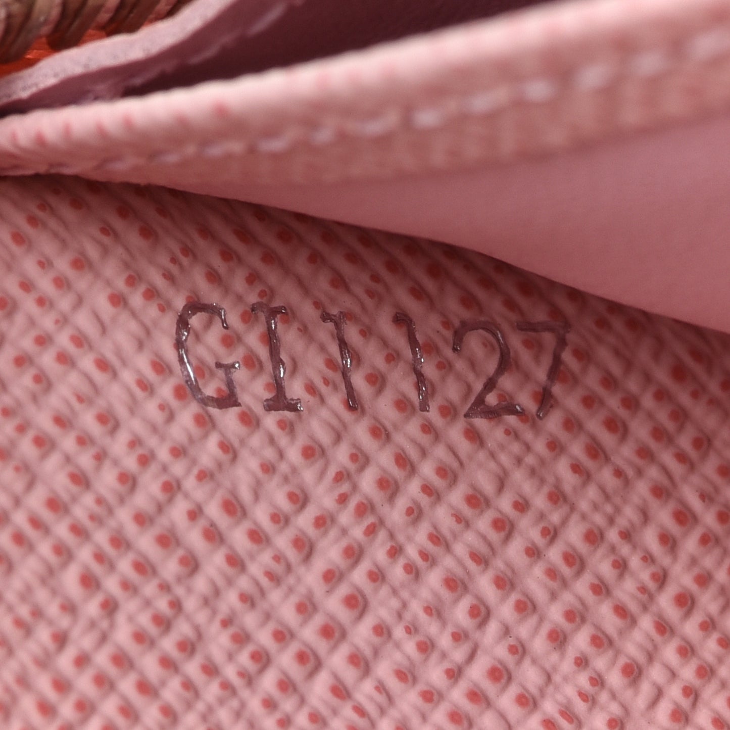 Epi Zippy Wallet Rose Ballerine