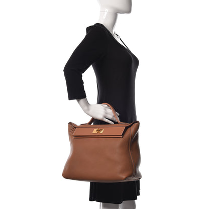 Hermes Taurillon Maurice Swift 24/24 35 Gold 2 of 13