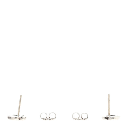 Tiffany Sterling Silver Mini Paloma Picasso Loving Heart Earrings 3 of 5