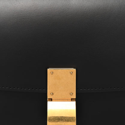Celine Box Calfskin Small Classic Box Flap Bag Black 7 of 9