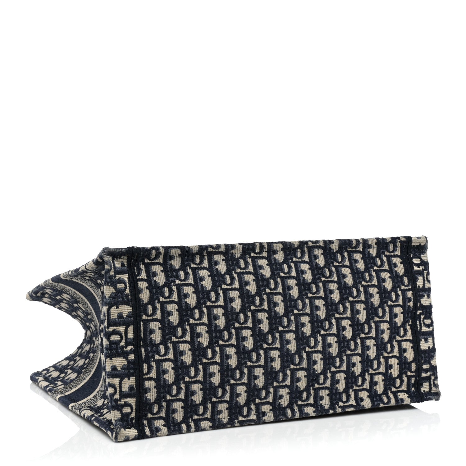 Christian Dior Oblique Medium Book Tote Blue Multicolor 4 of 15
