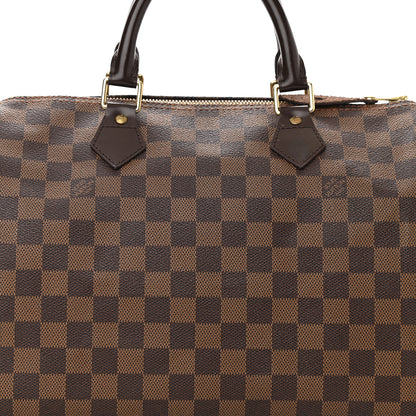 Louis Vuitton Damier Ebene Speedy 30 8 of 12