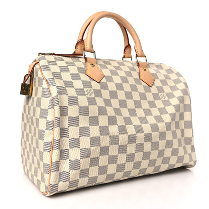 Louis Vuitton Damier Azur Speedy 30 3 of 8