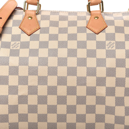 Louis Vuitton Damier Azur Speedy Bandouliere 30 10 of 11
