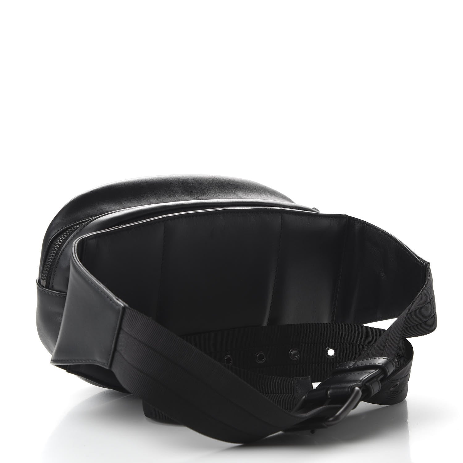 Bottega Veneta Nappa Intrecciato Belt Bag Black 3 of 9