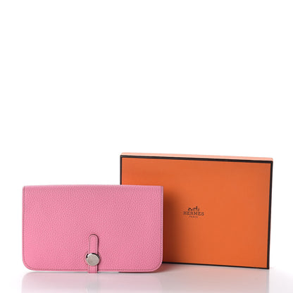 Hermes Togo Dogon Combined Wallet 5P Pink 9 of 9