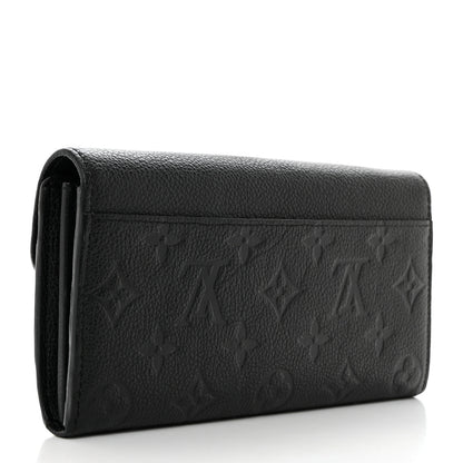 Louis Vuitton Empreinte Sarah Wallet NM Black 3 of 7