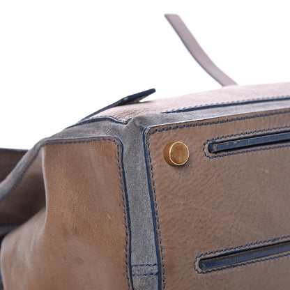 Saint Laurent Calfskin Canvas Medium Muse Two Grey 9 of 14