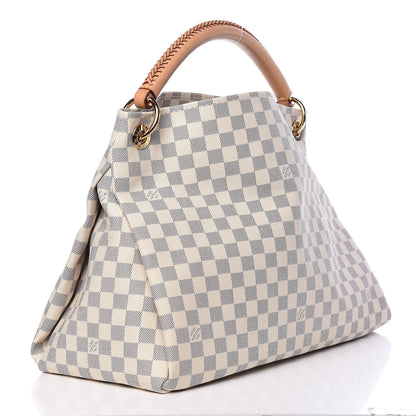 Louis Vuitton Damier Azur Artsy MM 3 of 9