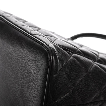 Chanel Caviar Quilted Medallion Tote Black 13 of 16