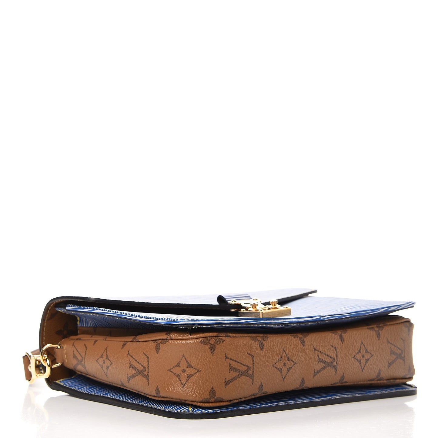 Epi Reverse Monogram Pochette Metis Denim Light