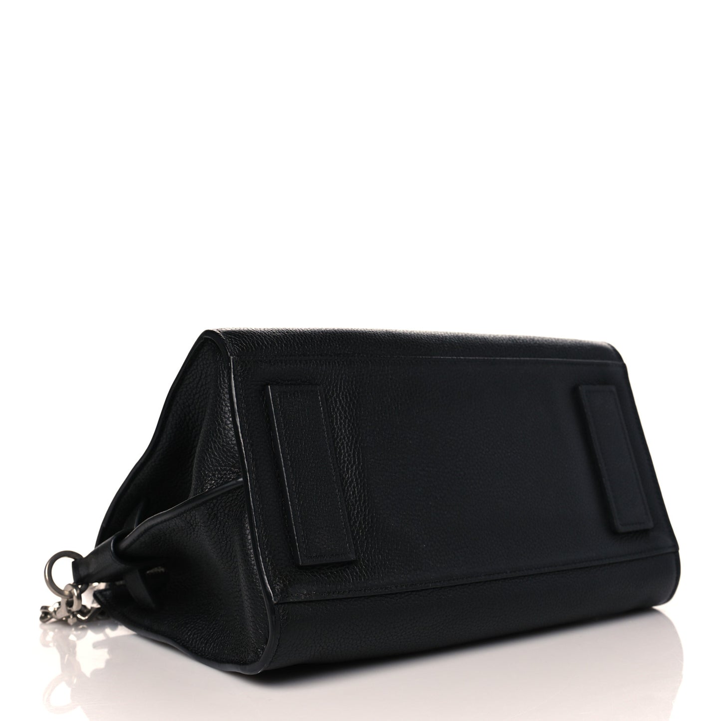 Grained Calfskin Baby Supple Sac De Jour Black