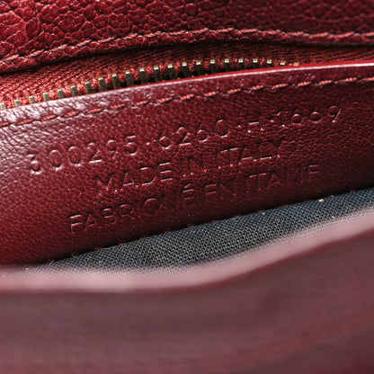 Balenciaga Chevre Gold Metallic Edge Hardware Mini City Bordeaux 7 of 14